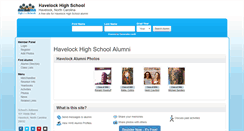 Desktop Screenshot of havelockhighschool.org